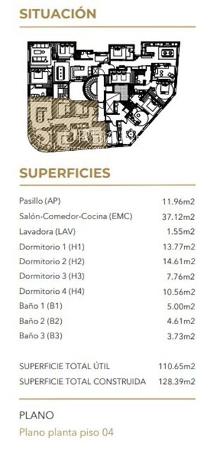 Exclusivo piso de 4 dormitorios en Gràcia