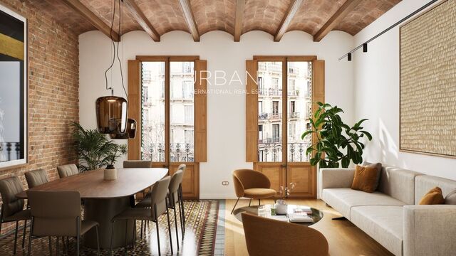 Piso Luminoso Reformado con Balcón – 3 Dormitorios en el Eixample