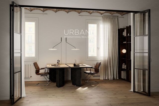 Refurbished 4-Bedroom Apartment for Sale in Barcelona's Quadrat d'Or