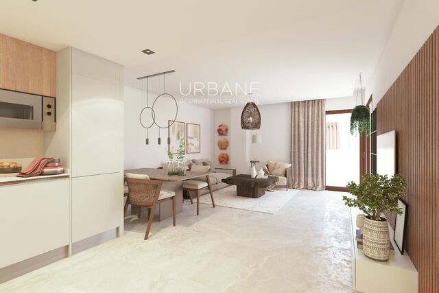 Moderno apartamento de 2 dormitorios con amplios balcones y un diseño de vida elegante