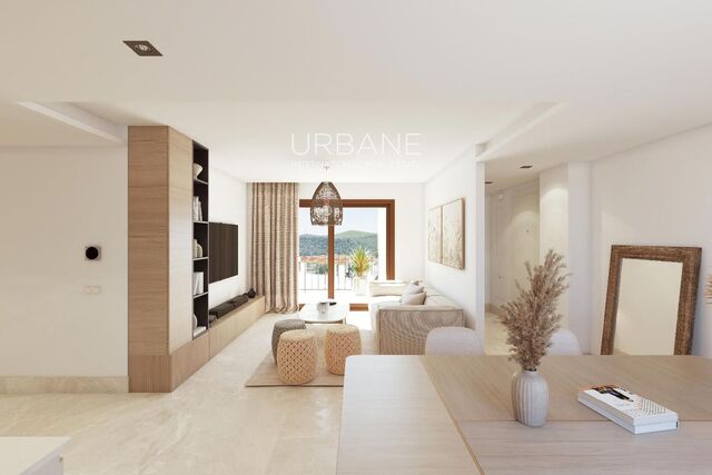 Moderno apartamento de 2 dormitorios con amplios balcones y un diseño de vida elegante