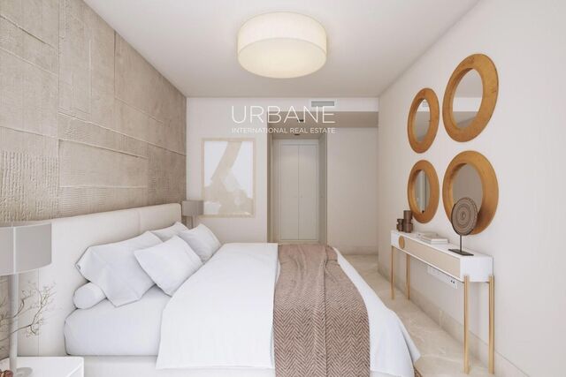 Moderno apartamento de 2 dormitorios con amplios balcones y un diseño de vida elegante