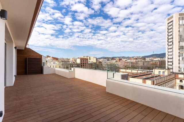 Penthouse spectaculaire de 5 chambres avec terrasses panoramiques sur Barcelone