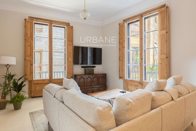 EN LLOGUER: Apartament Totalment Moblat al Cor del Barri Gòtic