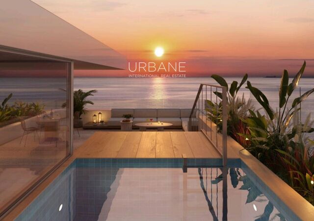 Moderno Piso en Brava con Terraza, Piscina y Gimnasio