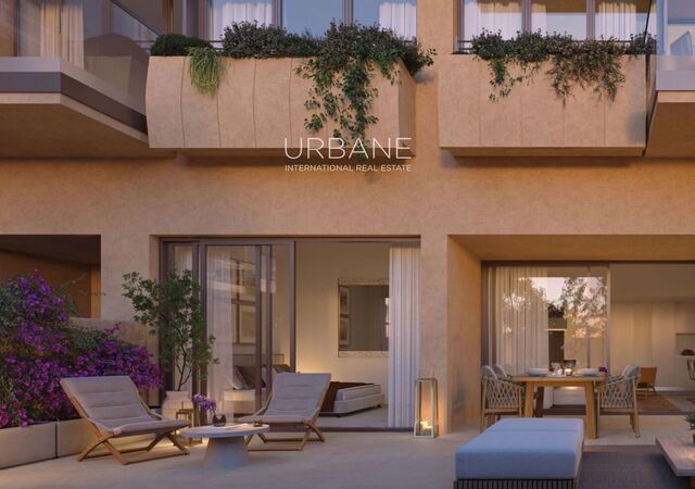 Piso de Obra Nueva con 3 Dormitorios, Terraza y Piscina cerca del Mar — Cubelles