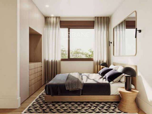 Apartamento moderno con terraza en el centro de la ciudad