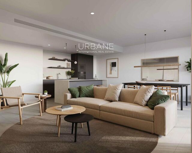 Moderno apartamento de 2 dormitorios en Infinitum Residential con piscinas y parking