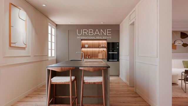 Elegante piso de los años 30 en el Quadrat d'Or de Barcelona – Rehabilitado con confort moderno