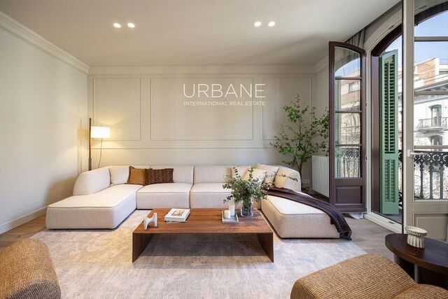 Elegante piso de los años 30 en el Quadrat d'Or de Barcelona – Rehabilitado con confort moderno