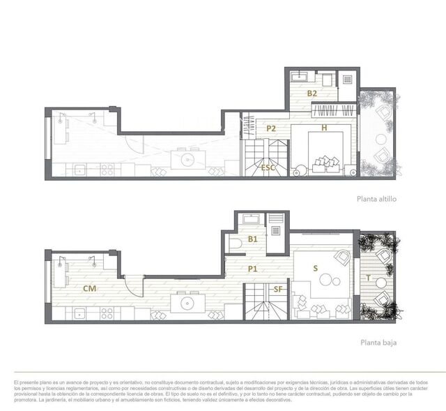 Modern Ground Floor Duplex in Gracia with Private Terrace