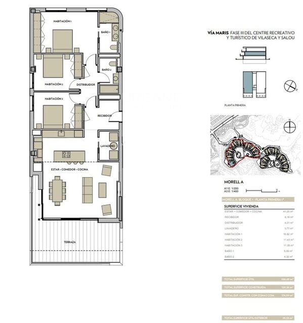 Luminós Apartament de 3 Dormitoris amb Vistes al Mar, Terrassa i Serveis Premium