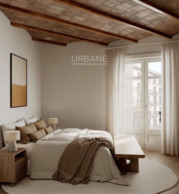 Elegant 2-Bedroom Apartment with Terrace and Balconies in L'Antiga Esquerra de l'Eixample